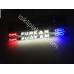 OTOMOBİL Krom görünüm 3D (3 Boyutlu) İki renk