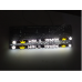 OTOMOBİL ışıklı 3D plakalık SİYAH PİYANO BLACK 